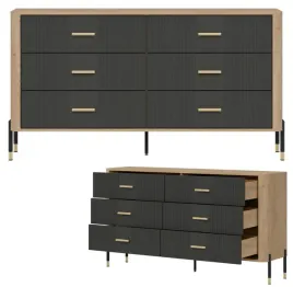 komoda-szafka-z-6-szufladami-szeroka-165-cm-dab-antracyt-zloty-dante-dt05