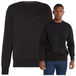 tommy-hilfiger-bluza-meska-bez-kaptura-czarna-premium-klasyczna-r-xl