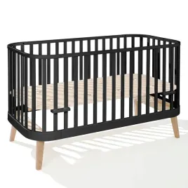 czarne-lozeczko-dzieciece-lozko-dla-dziecka-2w1-140x70-cm-principal