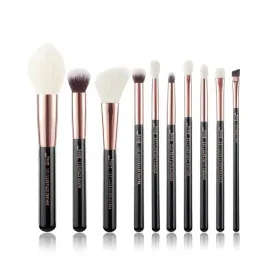 jessup-zestaw-10-pedzli-do-makijazu-t163-black-rose-gold