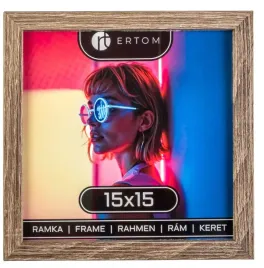 drewniana-ramka-na-zdjecie-15x15-szklo-brazowa-dab-elegancka-kwadratowa