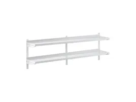 polka-wiszaca-scienna-podwojna-na-konsolach-regulacja-200x30cm-inox