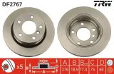 trw-tarcza-hamulcowa-bmw-tyl-e46-95-stan-nowy