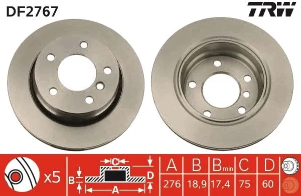 trw-tarcza-hamulcowa-bmw-tyl-e46-95-