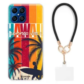 etui-do-huawei-honor-x8-case-obudowa-or-smycz-czarna-guma-hawaje-na-lato-wz
