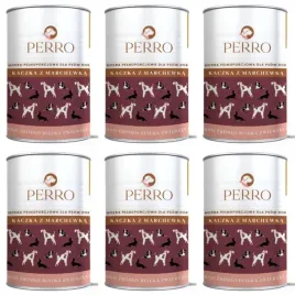 mokra-karma-dla-psa-perro-kaczka-z-marchewka-6-x-400g