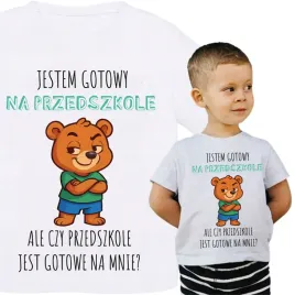 koszulka-dla-przedszkolaka-nadruk-jestem-gotowy-na-przedszkole-biala-110-cm