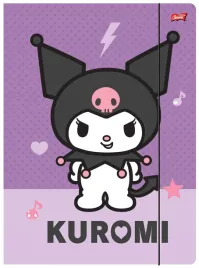 teczka-z-gumka-a4-kuromi-violet-pink-st-majewski