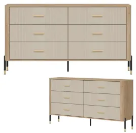 komoda-szafka-z-6-szufladami-szeroka-165-cm-dab-kaszmir-zloty-dante-dt05