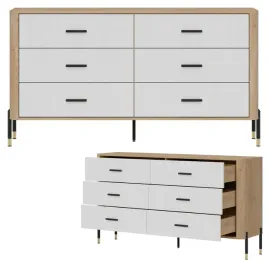 komoda-szafka-z-6-szufladami-szeroka-165-cm-dab-bialy-czarny-dante-dt05