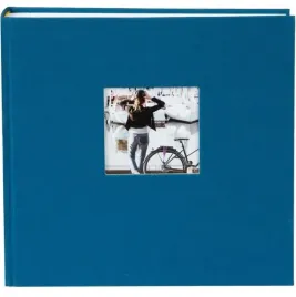 album-tradycyjny-60-stron-szyty-z-okienkiem-niebieski-na-prezent