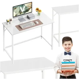 biurko-szkolne-gamingowe-komputerowe-biale-100cm-dla-dziecka-do-pokoju