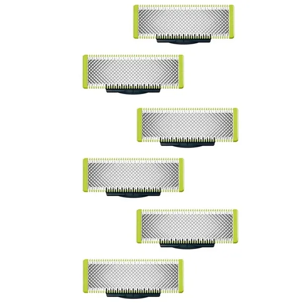 6X OSTRZA ZAMIENNIKI DO GOLARKI PHILIPS ONEBLADE QP230/50 ONE BLADE KOŃCÓWKI WYMIENNE
