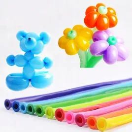 balony-do-modelowania-50szt-z-pompka-kolorowe-dla-dzieci-rurki-animator