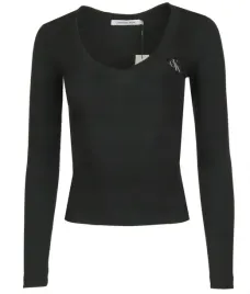 calvin-klein-jeans-bluzka-damska-czarna-xxs