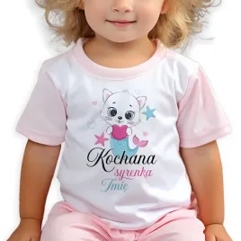 pizama-dziecieca-rozowa-dla-dziewczynki-do-snu-kochana-syrenka-rozm-122cm