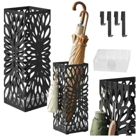 stojak-na-parasole-parasolki-parasolnik-z-ociekaczem-czarny-do-przedpokoju