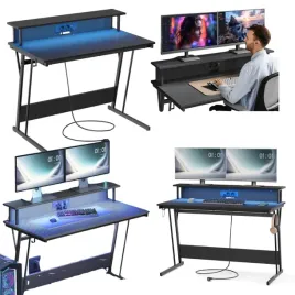 biurko-gamingowe-120-cm-led-czarne-podswietlane-stojak-na-monitor-do-biura