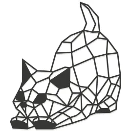 obraz-geometryczny-azurowy-3d-do-pokoju-dziecka-kot