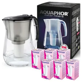 dzbanek-z-wkladami-do-filtrowania-wody-aquaphor-provence-42l-6-filtrow