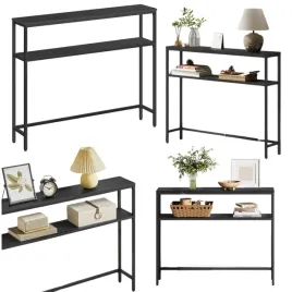stolik-nocny-waski-konsola-lawa-do-przedpokoju-czarna-loft-nakastlik