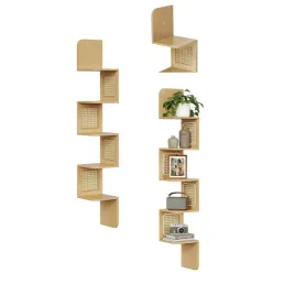 polka-narozna-wiszaca-5-poziomow-boho-bezowy-rattan-zygzak-panele-boczne