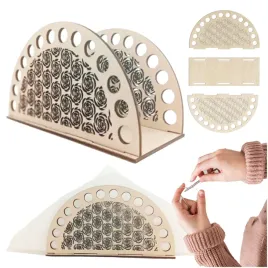 baza-do-serwetnika-serwetnik-na-stol-drewniany-decoupage-szydelko-diy