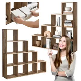 polka-na-ksiazki-schodkowa-10-przegrodek-organizer-dekoracyjny-na-zabawki
