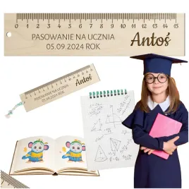 linijka-personalizowana-drewniana-z-imieniem-prezent-pasowanie-na-ucznia