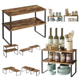 regal-na-przyprawy-organizer-kuchenny-polka-na-blat-drewniana-brazowa-2szt