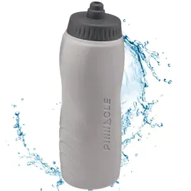 bidon-sportowy-rowerowy-na-wode-sciskany-pinnacle-tpx9054-szary-1000-ml
