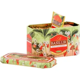 herbata-zielona-poziomkowa-basilur-wild-strawberry-20-torebek-puszka