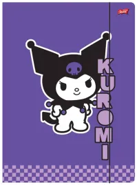 teczka-rysunkowa-st-right-kuromi-a4-laminowana-z-gumka