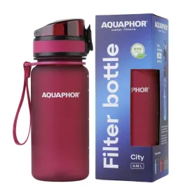 bordowa-butelka-z-filtrem-do-wody-aquaphor-city-350-ml-bidon-na-wode