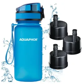 butelka-z-filtrem-bidon-aquaphor-city-350-ml-niebieska-3-wklady-zestaw