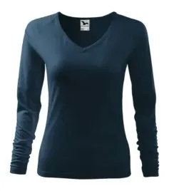 koszulka-damska-granatowa-elastyczna-elegance-180g-l-slim-fit