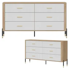 komoda-szafka-z-6-szufladami-szeroka-165-cm-dab-bialy-zloty-dante-dt05