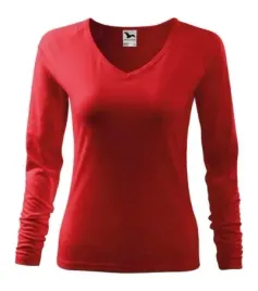 koszulka-damska-czerwony-elastyczna-elegance-180g-s-slim-fit