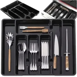 wklad-do-szuflady-na-sztucce-organizer-plastikowy-czarny-rozsuwany-35-44cm