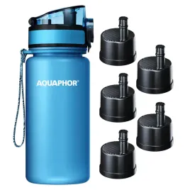 butelka-z-filtrem-bidon-aquaphor-city-350-ml-niebieska-5-wkladow-zestaw