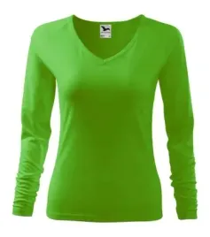 koszulka-damska-zielona-elastyczna-elegance-180g-xl-slim-fit