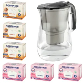 dzbanek-filtrujacy-aquaphor-onyx-zestaw-6-wkladow-3-mg-3-h-czarny