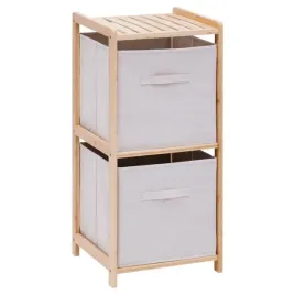 regal-bambusowy-z-dwoma-materialowymi-bialymi-koszami-347-x-33-x-775-cm