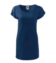 niebieska-sukienka-xs-love-malfini-luzny-kroj