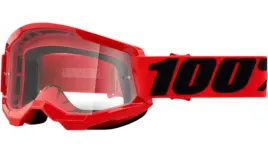 gogle-motocross-enduro-100percent-procent-strata-2-czerwone