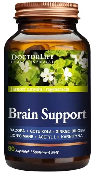 Brain Support 90 kaps., Doctor Life