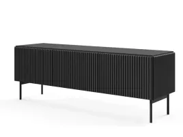 szafka-rtv-muti-3d-145cm-czarna-stelaz