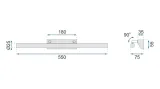 kinkiet-led-app362-1w-55cm-chrome-maksymalna-moc-pojedynczego-zrodla-swiatla-7-w