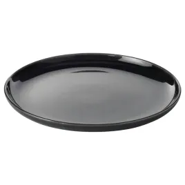 ikea-gladelig-talerz-ciemnoszary-25-cm