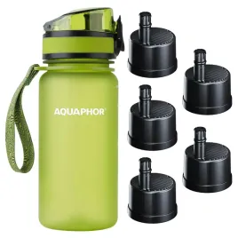butelka-filtrujaca-wode-aquaphor-city-350ml-zielona-5-filtrow-weglowych